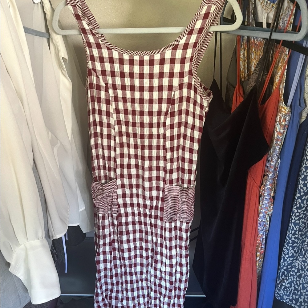 Checkered Sleeveless Dress
